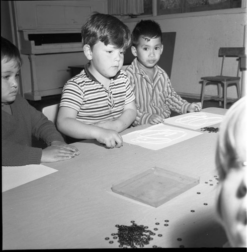 Children at Jewish Center, Los Angeles, 1967