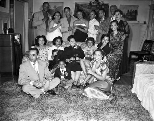 Engagement Party, Los Angeles, ca. 1951