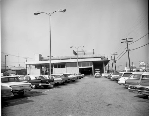 Car Dealership, Los Angeles, 1967