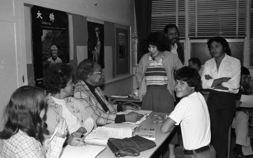 Crowded Classroom, Los Angeles, 1980