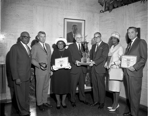 Urban League Awards, Golden State Museum, Los Angeles, 1966