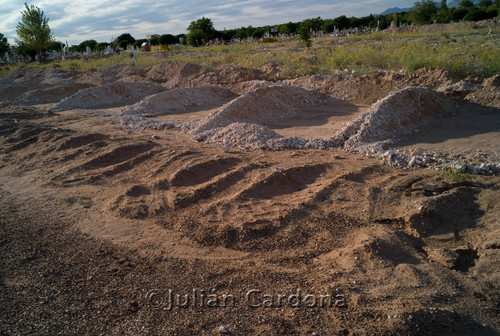 Mass grave, Juárez, 2009