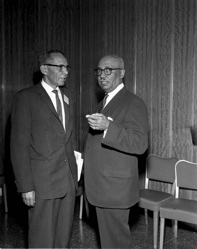 Loren Miller and Leon Washington, 1959