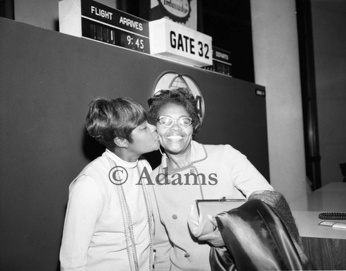 Airport terminal, Los Angeles, 1969