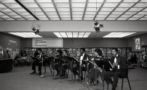 A.C. Bilbrew Library event, Los Angeles, 1983