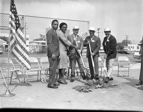 Groundbreaking, Los Angeles, 1968