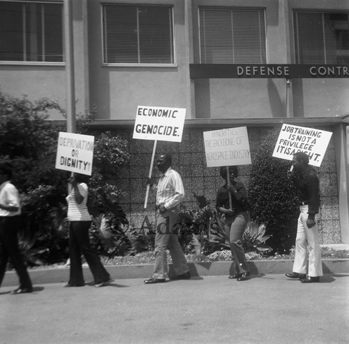 Protest, Los Angeles, 1971