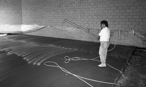 Construction site, Los Angeles, 1990