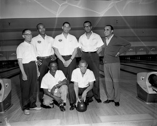 Bowling Team, Los Angeles, 1961