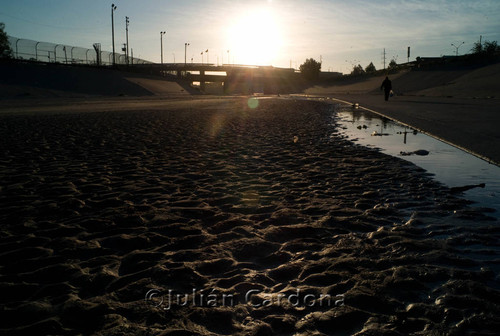 River wash, Juárez, 2008