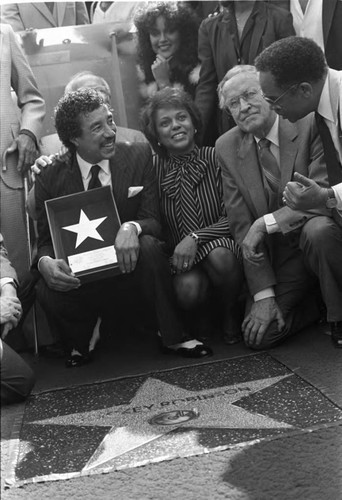 Smokey Robinson, Hollywood Walk of Fame, Los Angeles, 1983