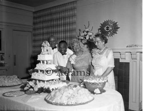 Cutting Cake, Los Angeles, ca. 1965