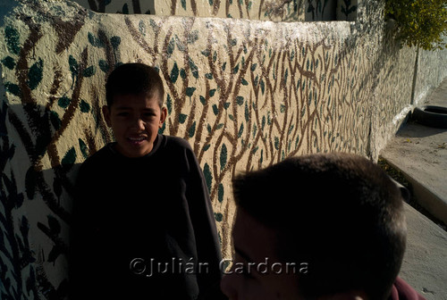 Boys in Anapra, Juárez, 2008