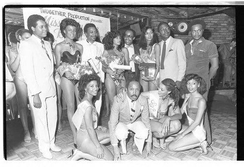 Beauty pageant, Los Angeles, ca. 1983