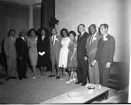 Group portrait, Los Angeles, 1962