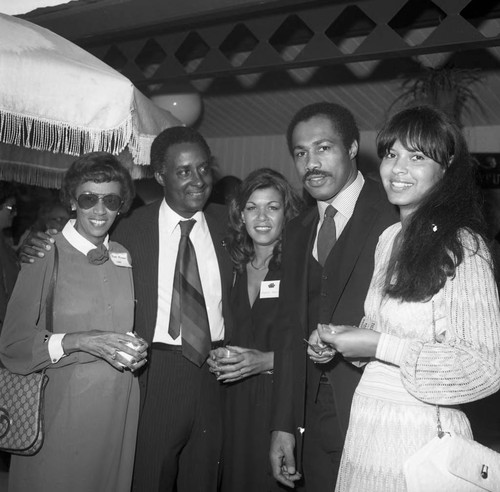 Women and Men at Event, Los Angeles, 1982