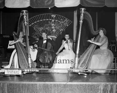 Musicians, Los Angeles, 1955