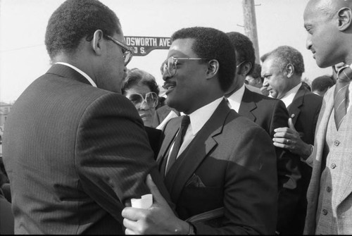 Funeral of Eula Mae Cunningham, Los Angeles, 1983