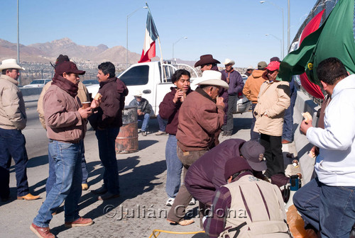 Anti NAFTA Protest, Juárez, 2007