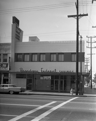 Broadway Federal Family Savings, Los Angeles, 1962