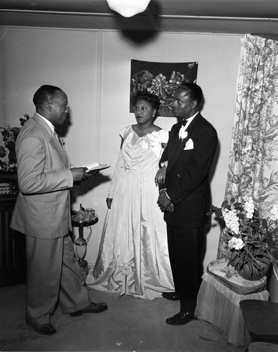 Wedding Reception, Los Angeles, 1949