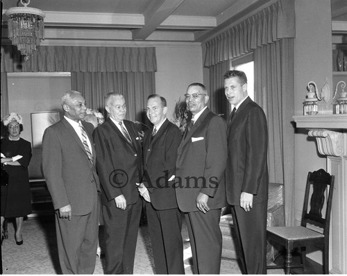 Five men, Los Angeles, 1962