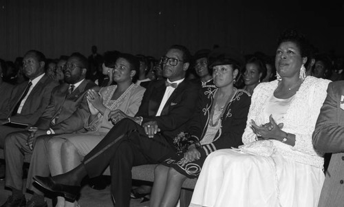 Rev. Charles E. Blake and others attending the 7th Annual Leadership Award Gospel Concert, Los Angeles, 1991