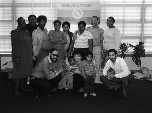 Brotherhood Crusade charity event, Los Angeles, 1986