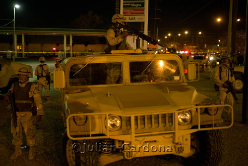 Military, Juárez, 2007