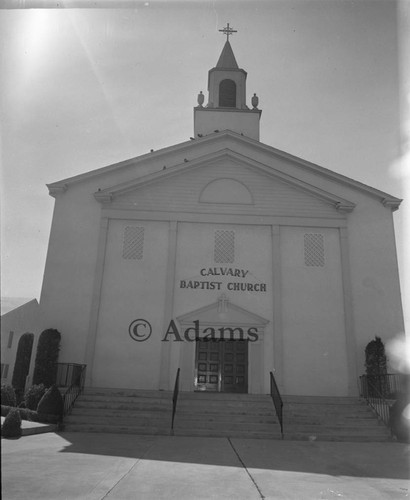 Calvary Baptist Church, Los Angeles, 1955