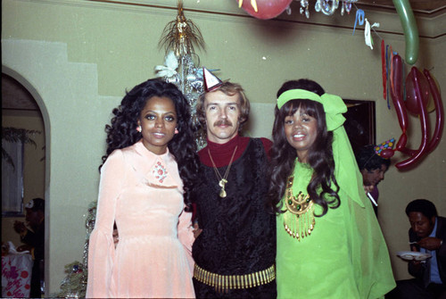 Berry Gordy's New Year's Eve party, Los Angeles, 1970