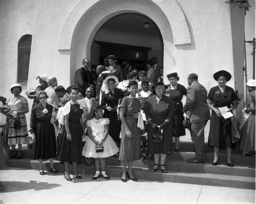 Church group, Los Angeles, ca. 1960