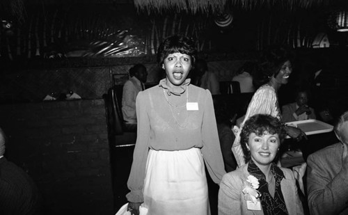 Women attending a Freidman Occupational Center luncheon, Los Angeles, 1982