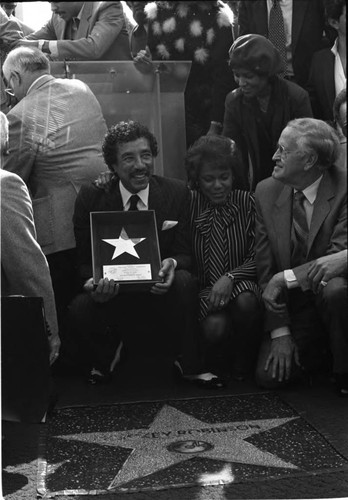 Smokey Robinson, Hollywood Walk of Fame, Los Angeles, 1983