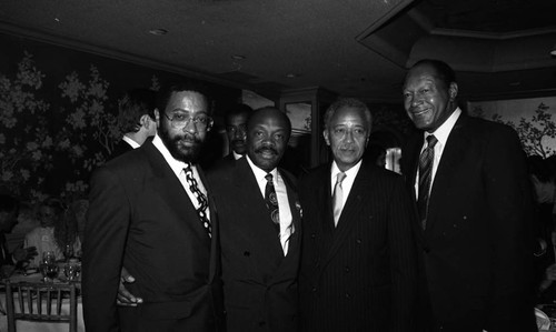 Tom Bradley, Willie Brown, and David Dinkins, Los Angeles, 1989