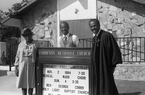 Community Methodist Church, Los Angeles, 1984