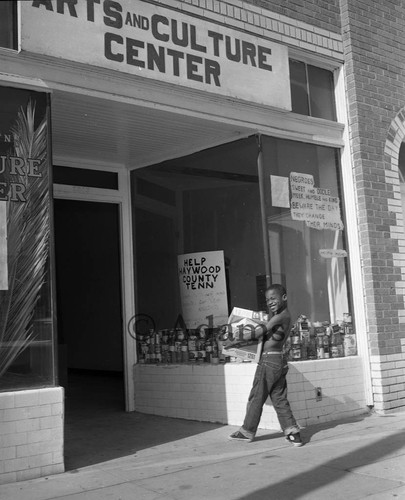 Haywood County, Tennessee Food Drive, Los Angeles, 1960