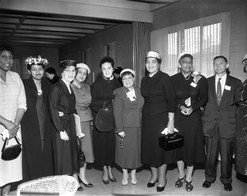 N.C.H.W. - YWCA, Los Angeles, 1957