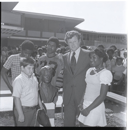 Ted Kennedy, Los Angeles, 1974