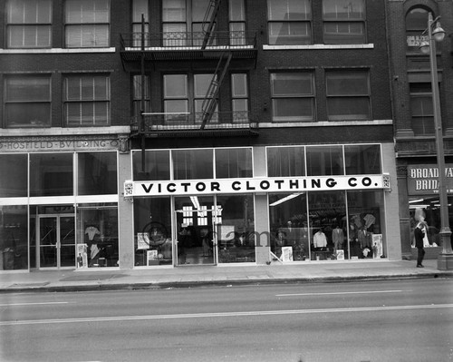 Victor Clothing Co., Los Angeles, 1964