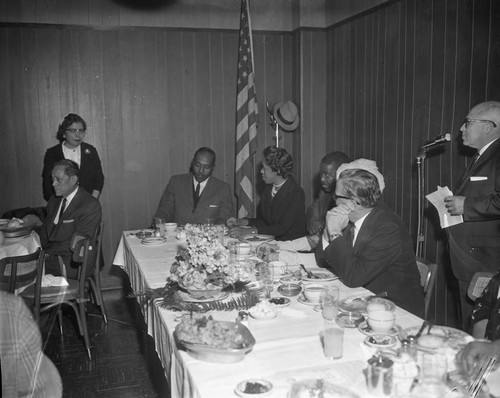 Mayor Norris Poulson, Los Angeles, 1961