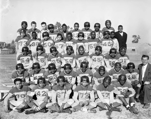 Football Team, Los Angeles, 1948