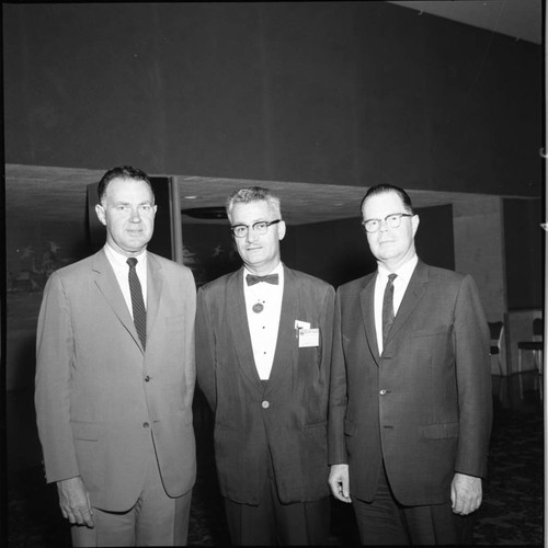 Three men, Los Angeles