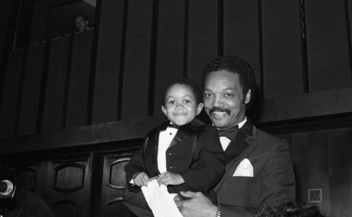 Award ceremony, Los Angeles, 1983