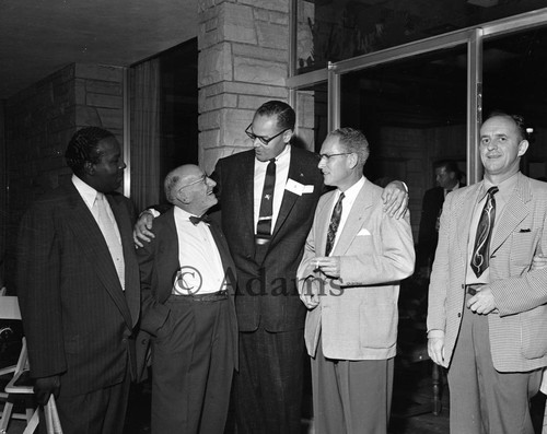 Five men, Los Angeles, 1951