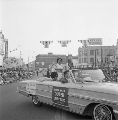 Nisei Week parade, Los Angeles, 1964