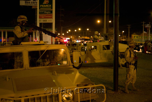 Military, Juárez, 2007