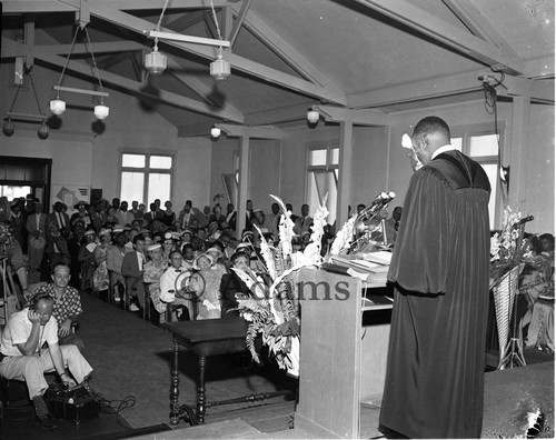 Preacher, Los Angeles, 1955