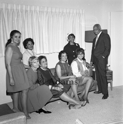 Reception for President Haines, Los Angeles, 1970