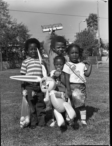 Century Community Hospital Easter Egg Hunt, Los Angeles, 1983